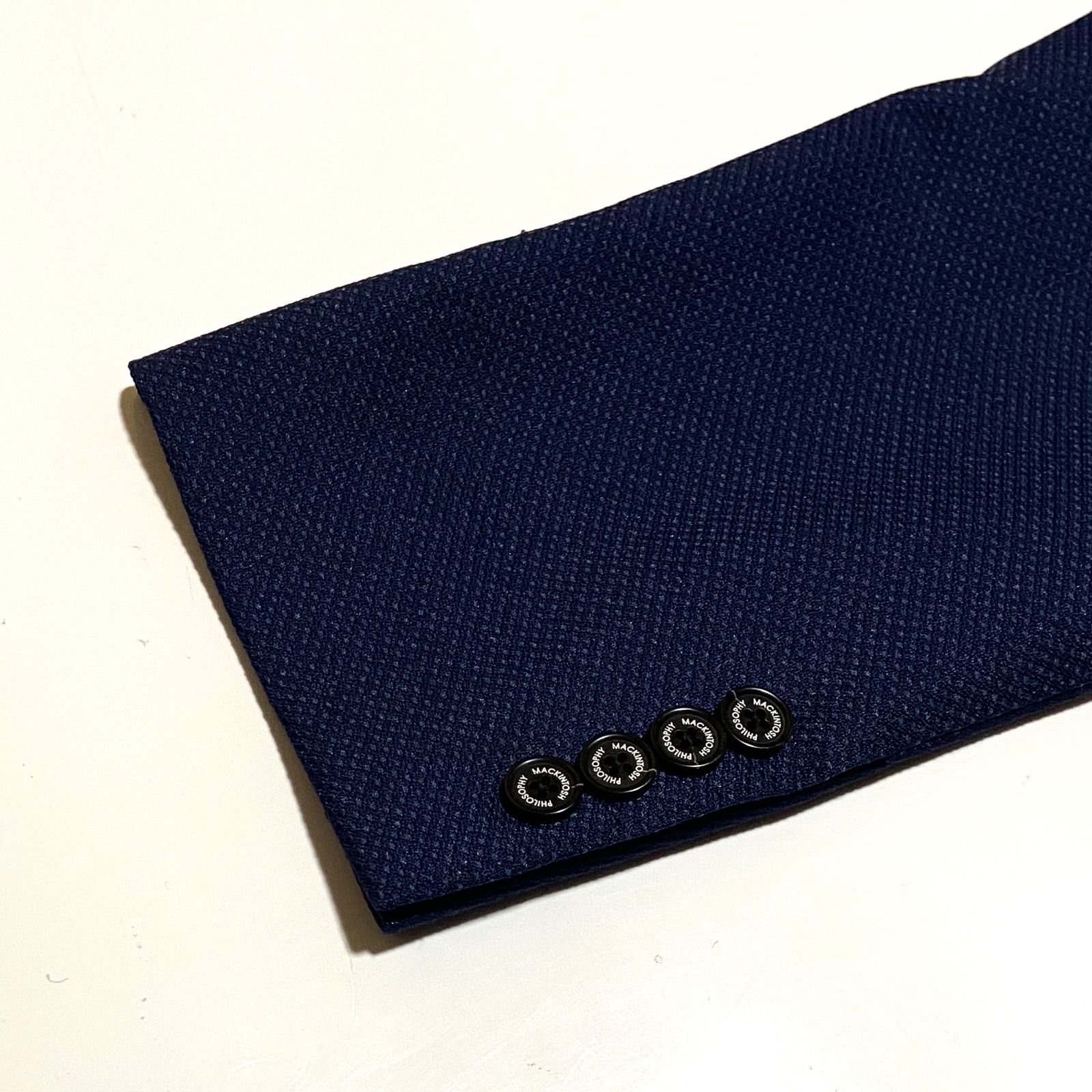 美品 マッキントッシュフィロソフィーTROTTER セットアップ バーズアイ 美品 MACKINTOSH PHILOSOPHY マッキントッシュフィロソフィー TROTTER