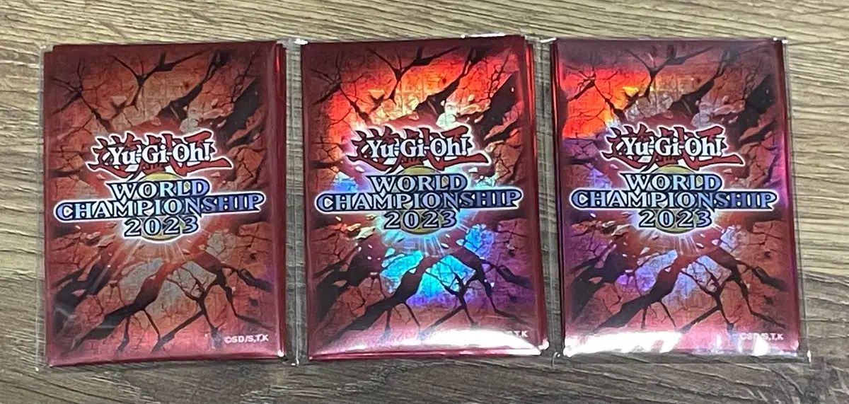 遊☆戯☆王 WCS ワールドチャンピオンシップ レッド 2023 プロテクター