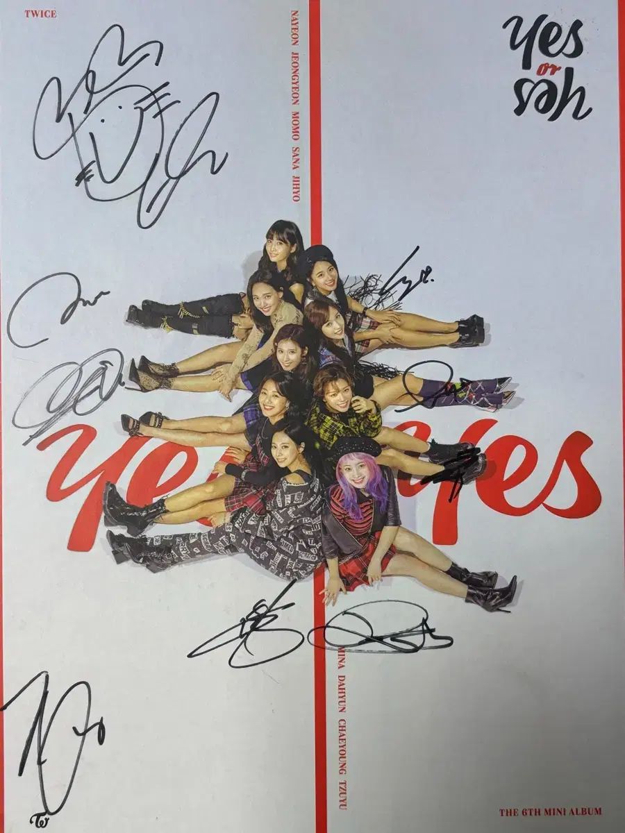 TWICE トゥワイス Yes or サイン アルバム