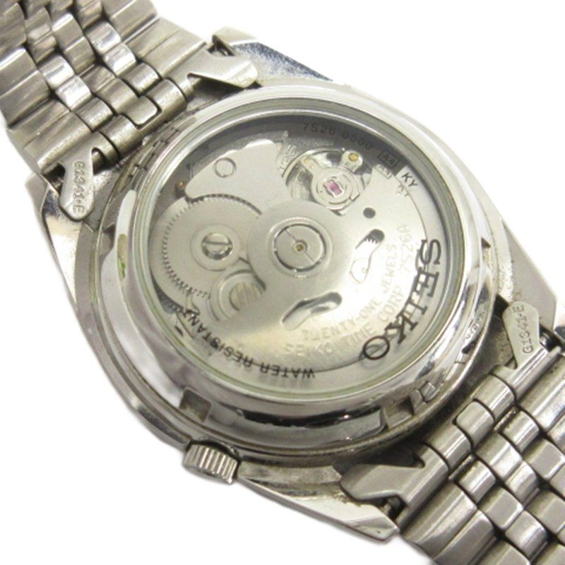 セイコー SEIKO セイコー5 ファイブ 腕時計 自動巻き 裏スケルトン