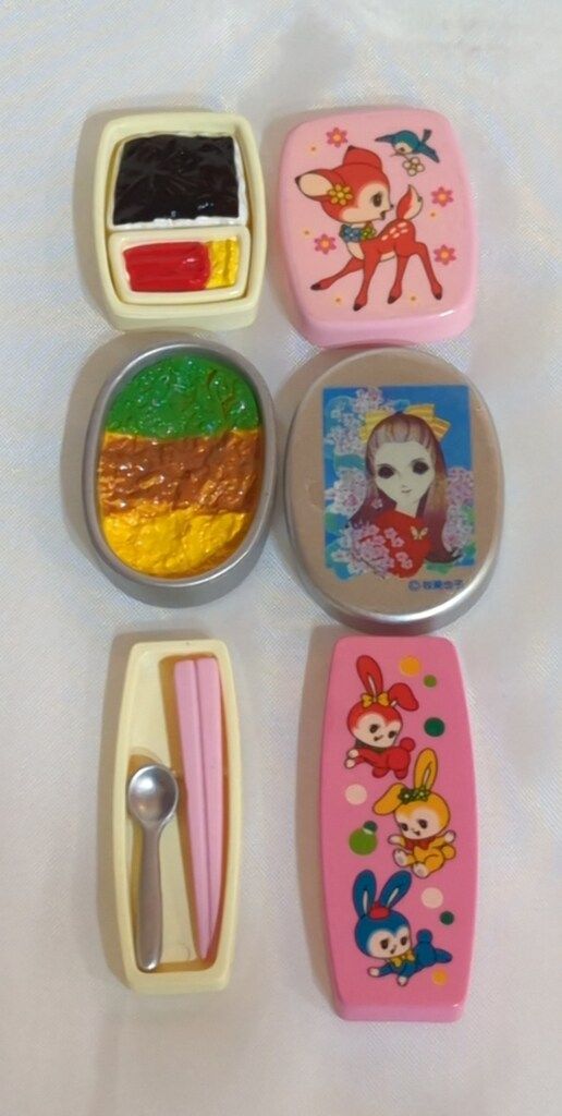 バンダイ わたしの想い出カプセル 宇山あゆみコレクション 3.お弁当