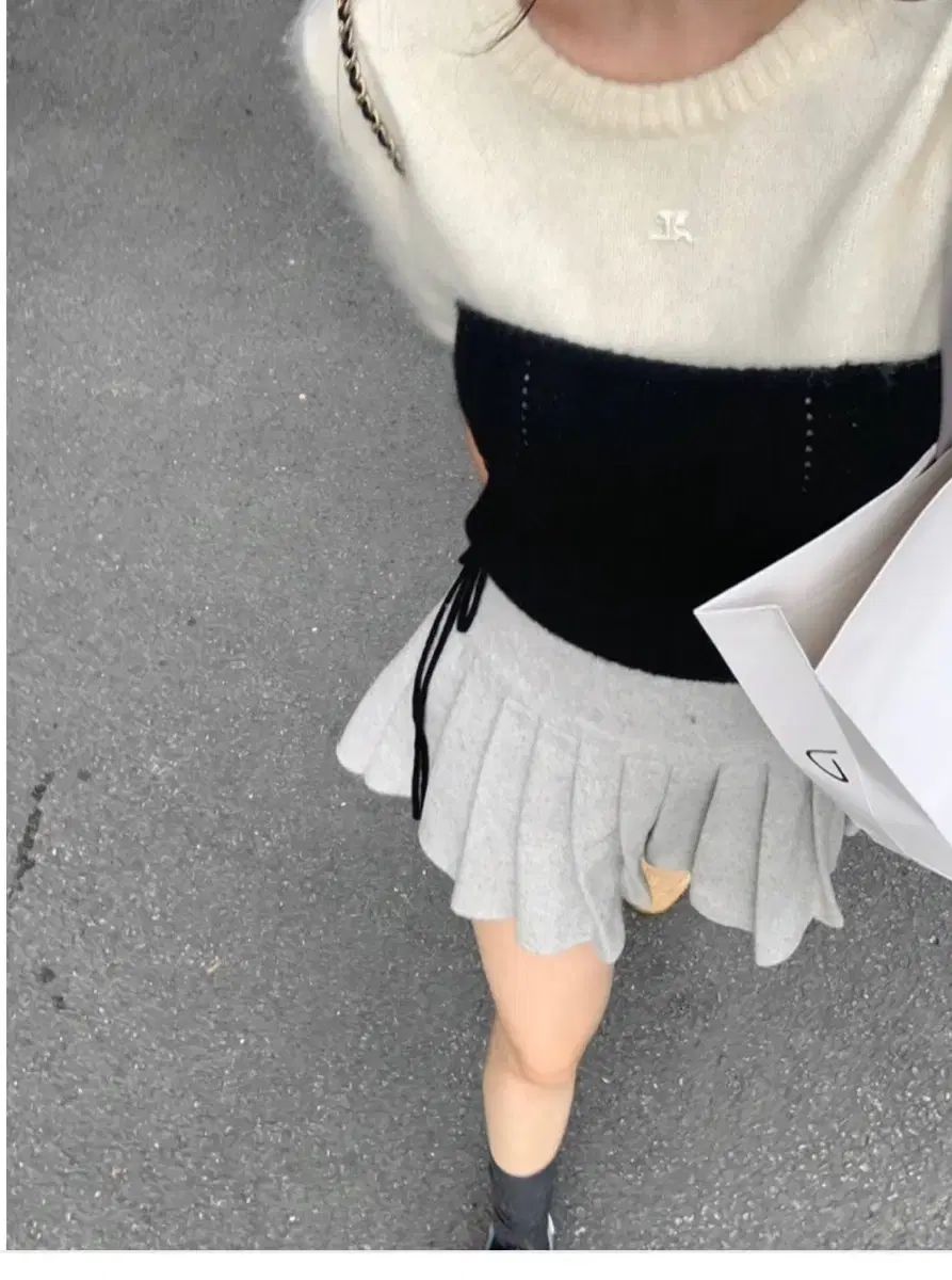 ベルニマケット アナ プリーツスカート S