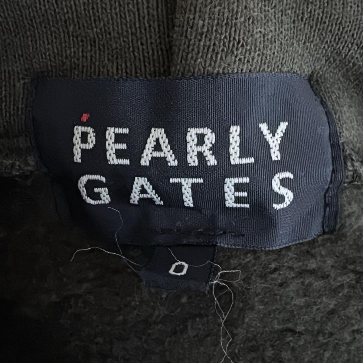 PEARLY GATES(パーリーゲイツ) パーカー サイズ0 XS レディース - 黒
