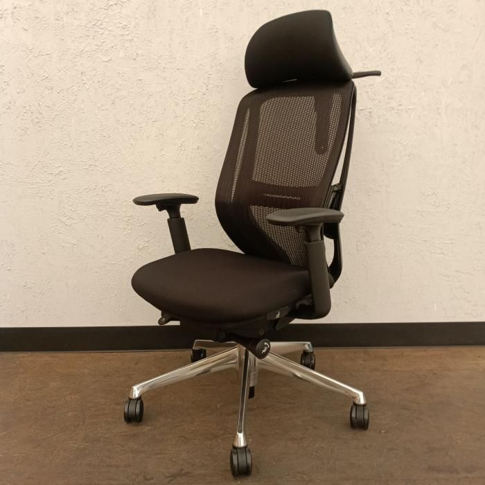 オカムラ オフィスチェア 肘あり シルフィー C 68 FBS-FMP 1 製 ブラック ナイロンキャスター デスクチェア チェア イス 椅子
