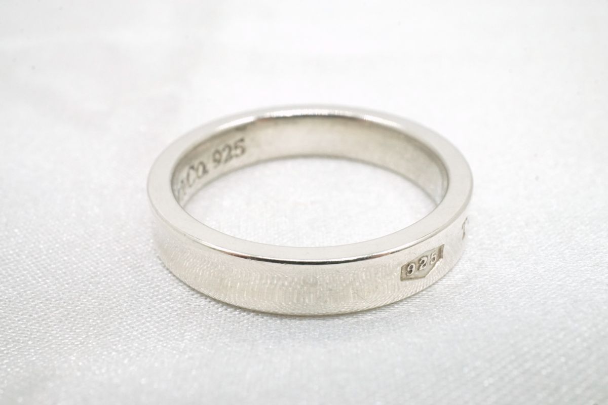 ティファニー 1837 リング 指輪 15号 メンズ Unisex SV925 銀 シルバー