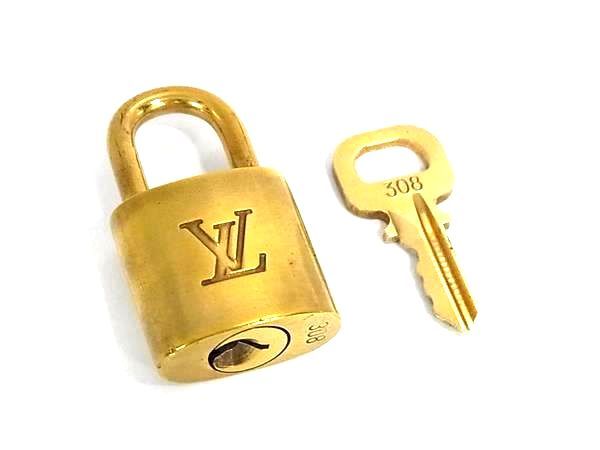□美品□ LOUIS VUITTON ルイヴィトン カデナ 南京錠 パドロック 308
