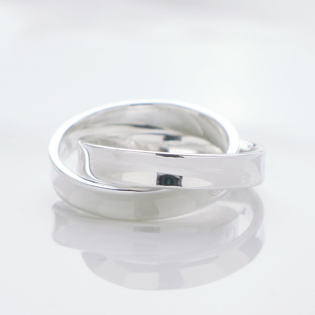 ティファニー インターロッキング 925 リング 8号 - c.2000s - メルカリ