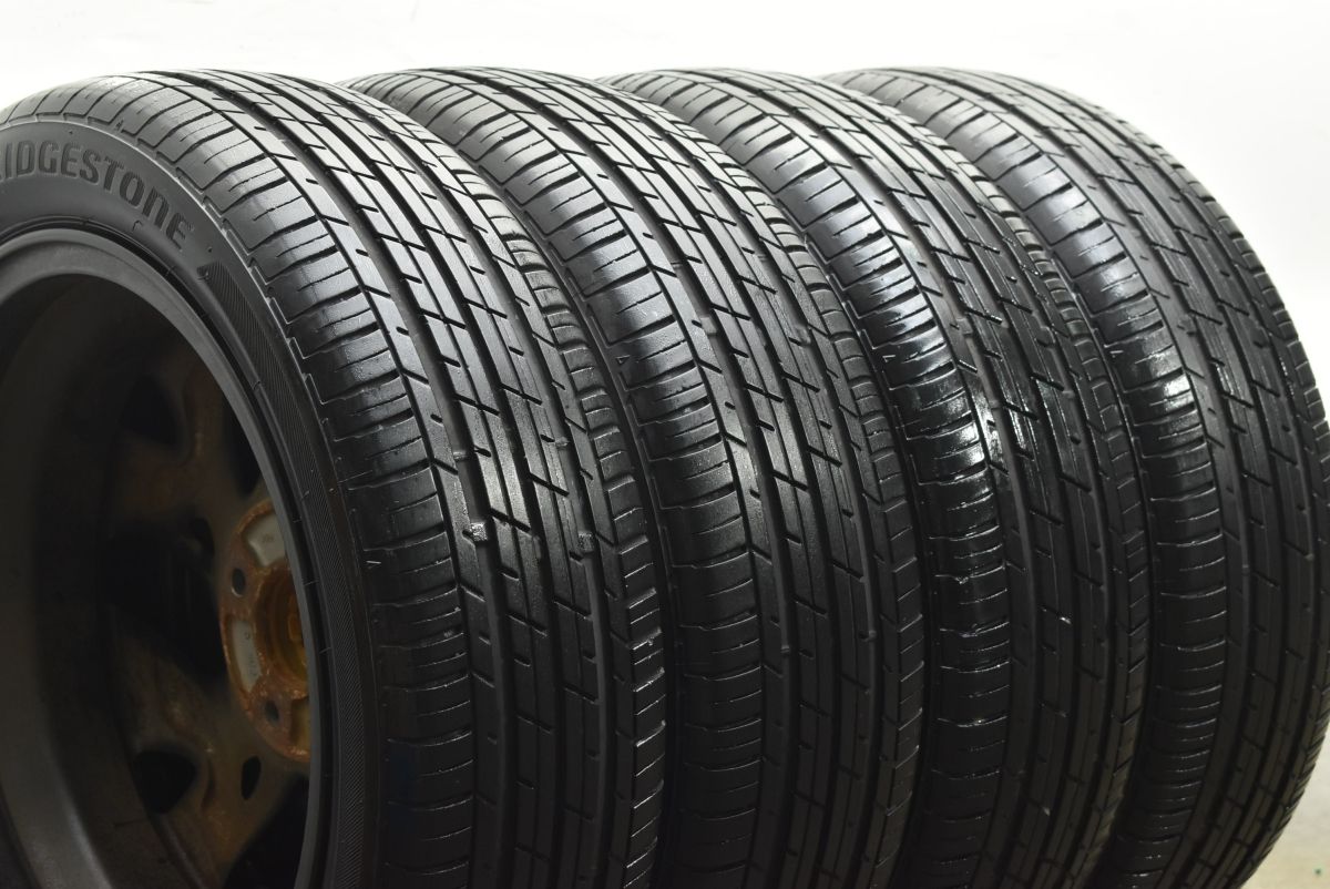  程度良好 ホンダ JF 3 N BOX カスタム 15 in 4 5 J 45 PCD 100 ブリヂストン エコピア EP 150 165 55 R ONE WGN VAN 流用 15インチ タイヤ ホイールセット