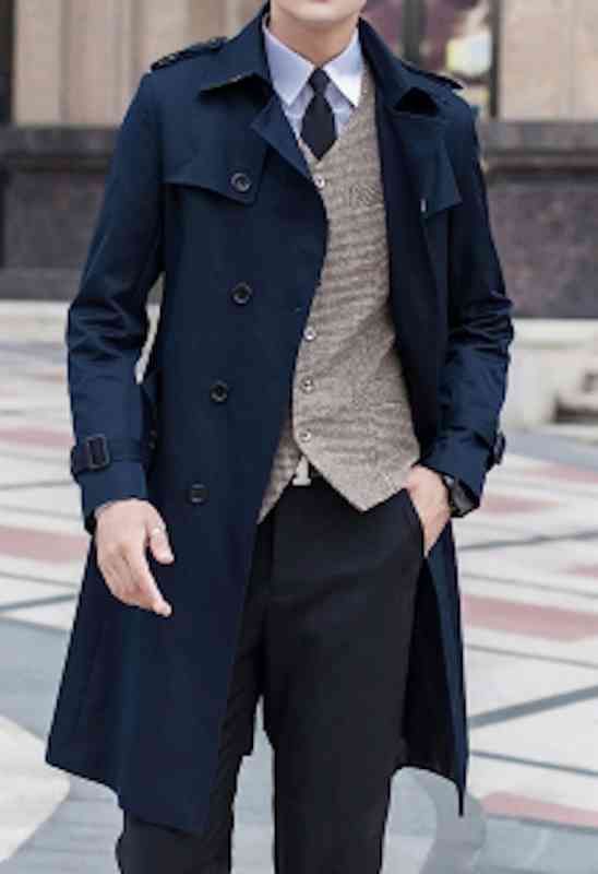 トレンチコート メンズ ファー ロング 秋 ハーフコート 50代 冬 英国 ウール コットン 春 ビジネス チェスターコート ジャケット ピーコー