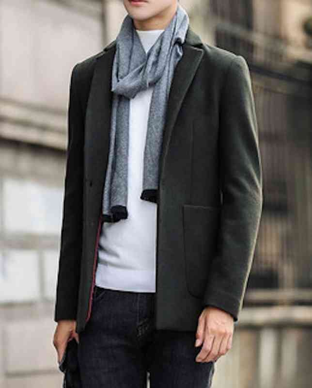 チェスターコート メンズ 40代 ロング 大きいサイズ ウール 秋 ハーフコート ブランド ジャケット 黒 グリーン ピーコート 冬 暖かい トレ