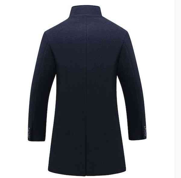 冬 ステンカラーコート