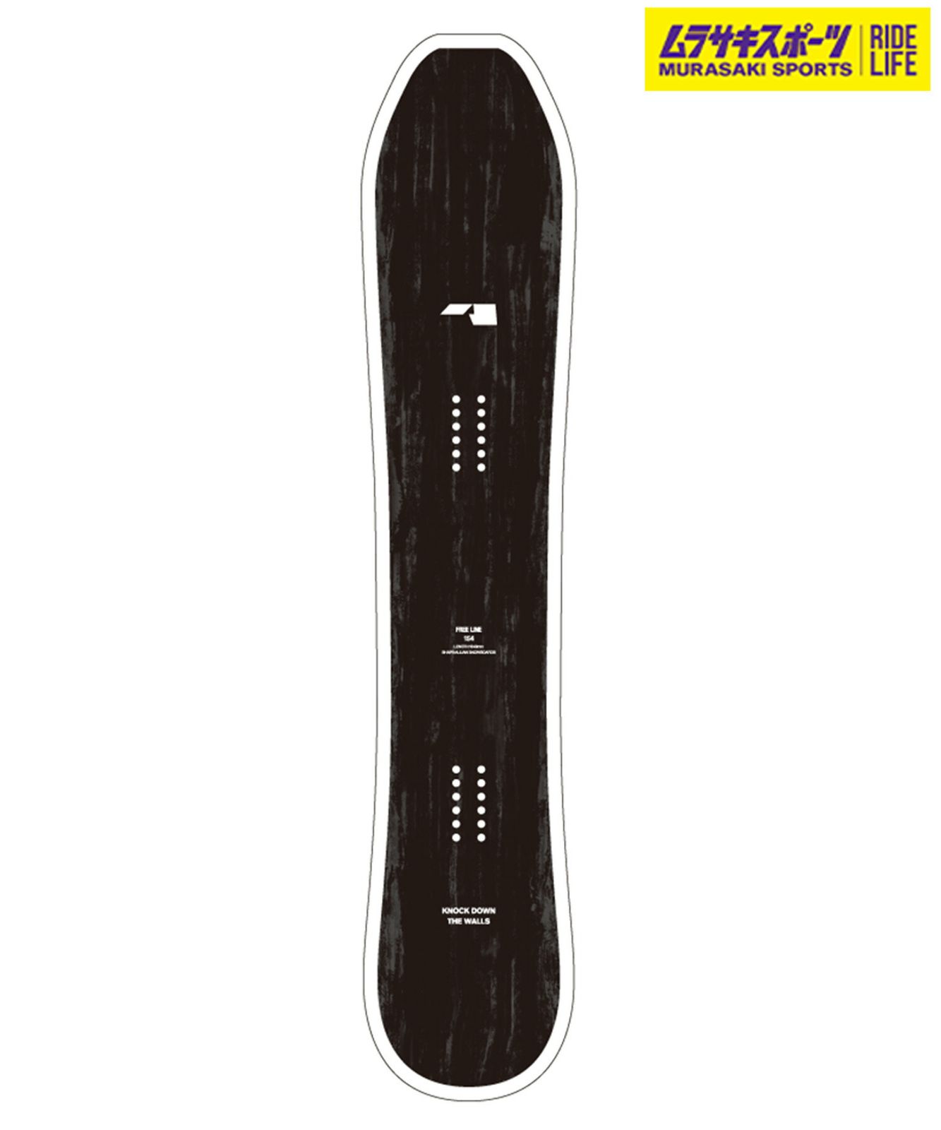 2526】新品 ALLIAN アライアン スノーボード 板 メンズ FREE LINE