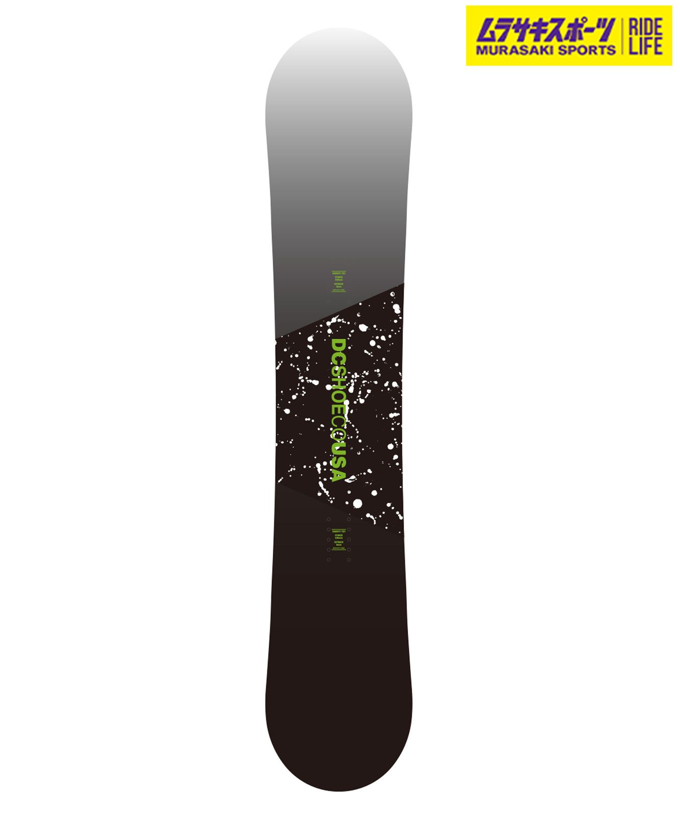 2526】新品 DC ディーシー スノーボード 板 メンズ GRAVITY ムラサキ