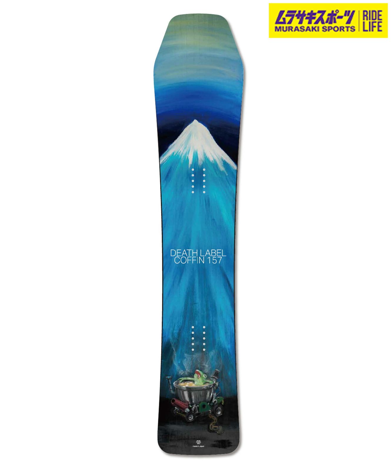 2526】新品 DEATH LABEL デスレーベル スノーボード 板 メンズ THE