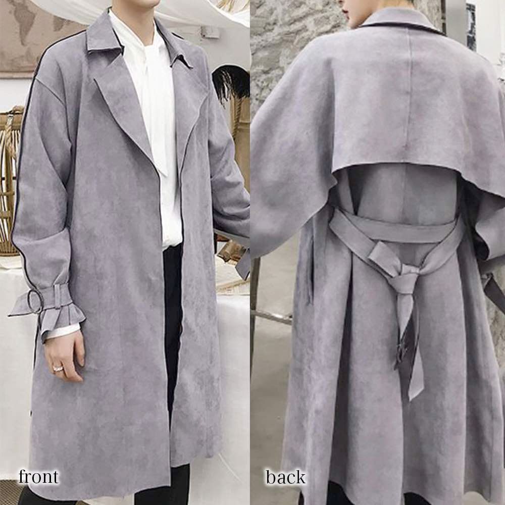  トレンチコート メンズ ベルト付きロングコート 秋 ハーフコート コットン 英国 ピーコート ウール ショート 50代 春 40代 ファー ロング コート ジャケット ファッション