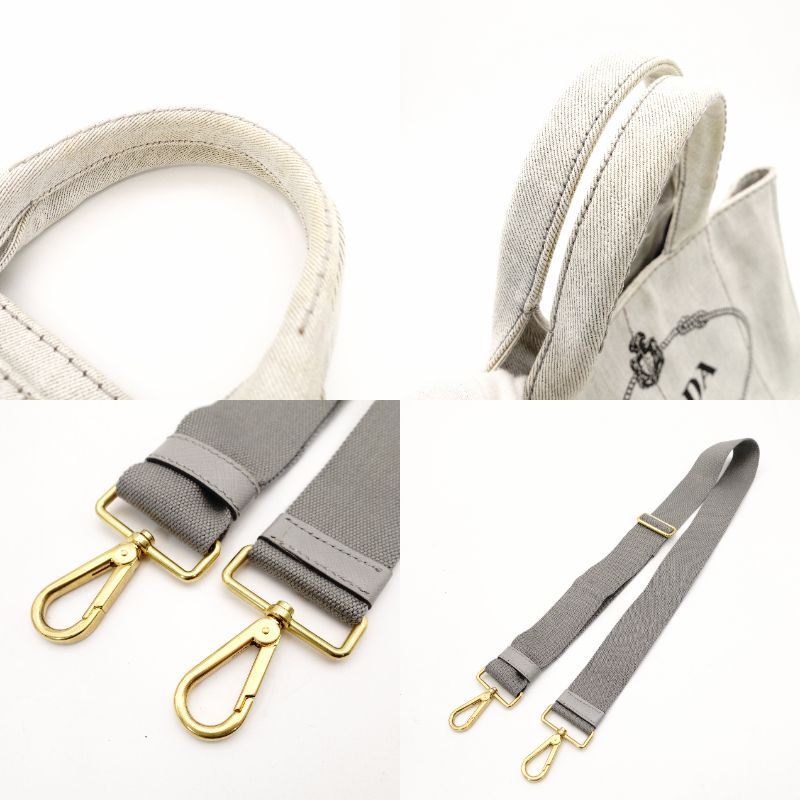 プラダ PRADA カナパ トート キャンバス Mサイズ ミディアム