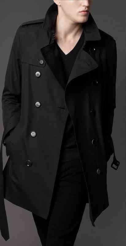 メンズ ステンカラーコート