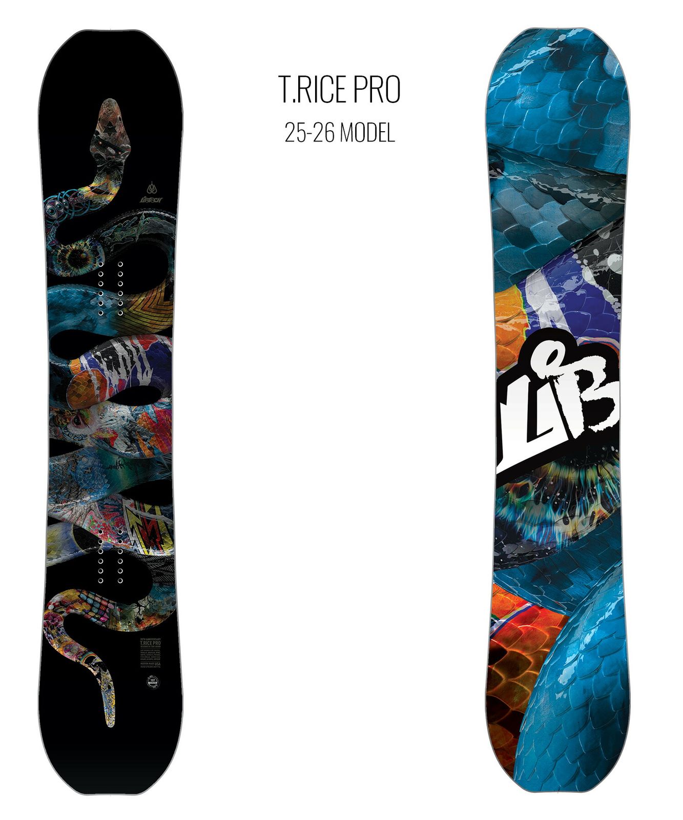 2526】新品 LIBTECH リブテック スノーボード 板 メンズ T.RICE PRO