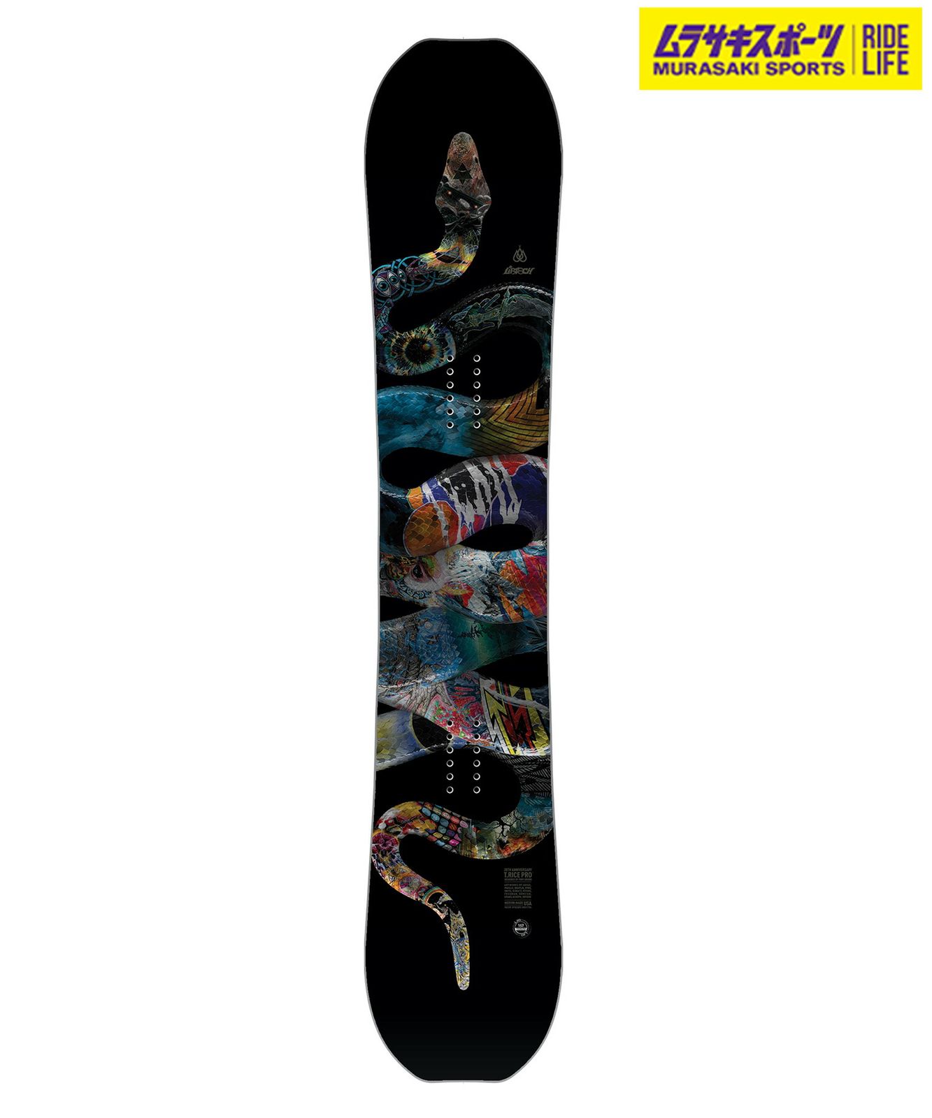 2526】新品 LIBTECH リブテック スノーボード 板 メンズ T.RICE PRO