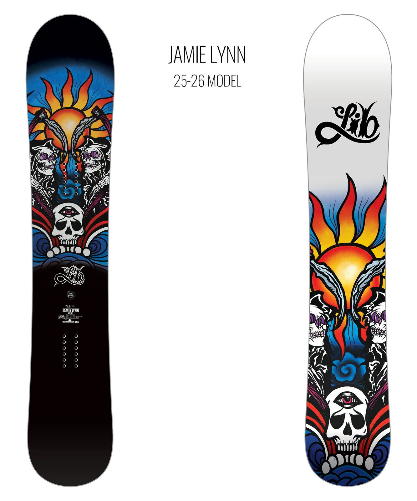 2526】新品 LIBTECH リブテック スノーボード 板 メンズ JAMIE LYNN
