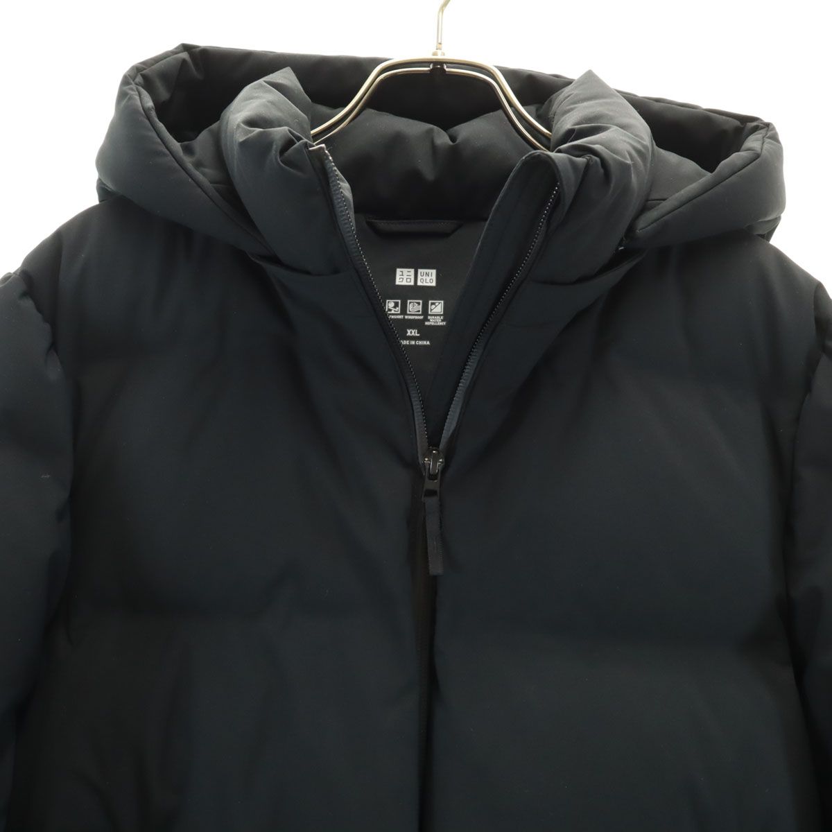 UNIQLO ユニクロ シームレス ダウンパーカー XXL ブラック ビッグ 