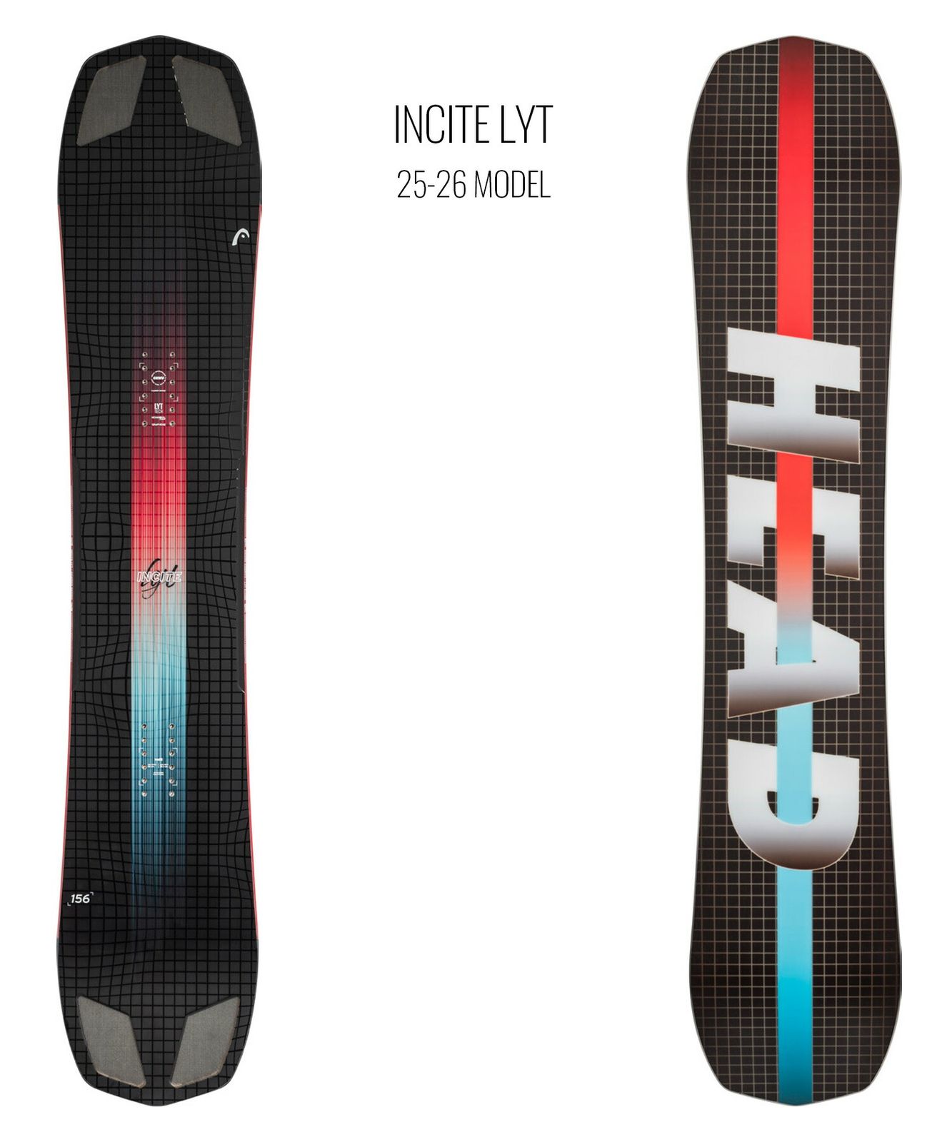 【2526】新品 HEAD ヘッド スノーボード 板 ユニセックス INCITE LYT ムラサキスポーツ 25-26モデル MM H8