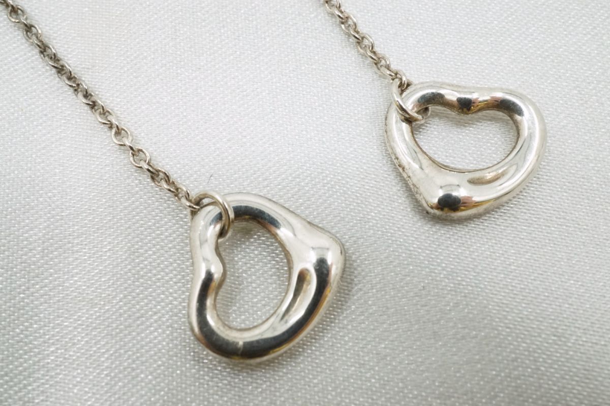 ティファニー オープンハート ピアス エリサペレッティ スイング