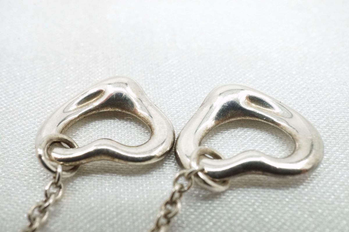 ティファニー オープンハート ピアス エリサペレッティ スイング