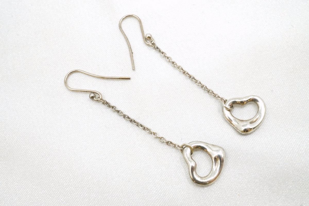 ティファニー オープンハート ピアス エリサペレッティ スイング