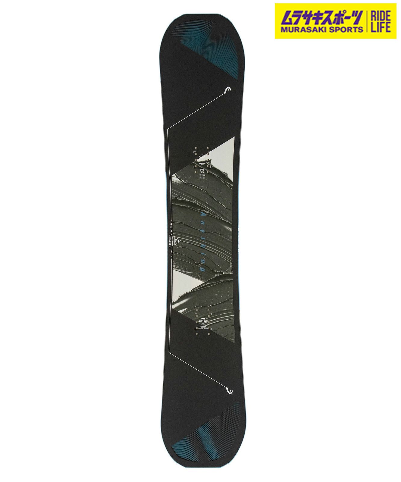 2526】新品 HEAD ヘッド スノーボード 板 メンズ ANYTHING BLACK