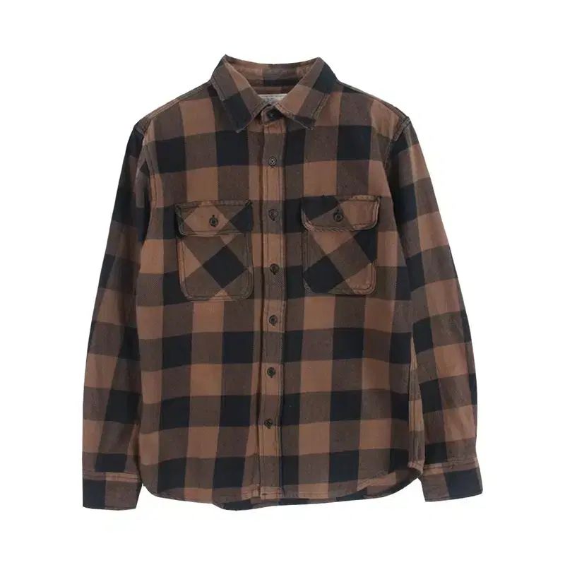 SALE，人気SALE アヴィレックス (MEN - M) コットン チェック パータン シャツ 長袖シャツ