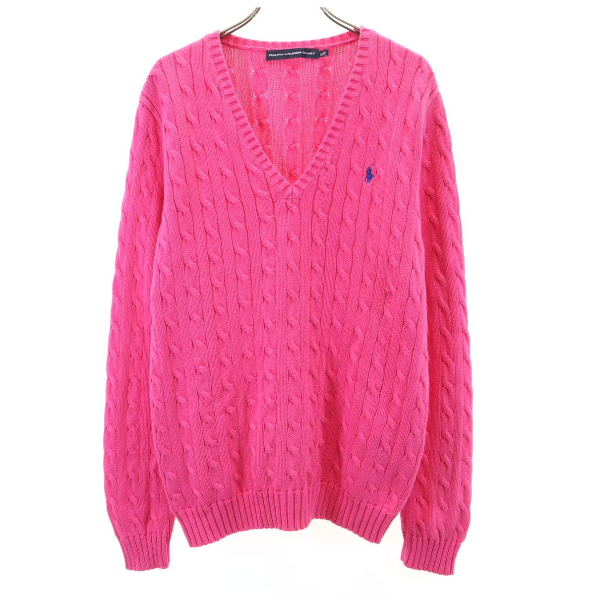 RALPH LAUREN SPORT ラルフローレンスポーツ 長袖 Vネック ケーブル