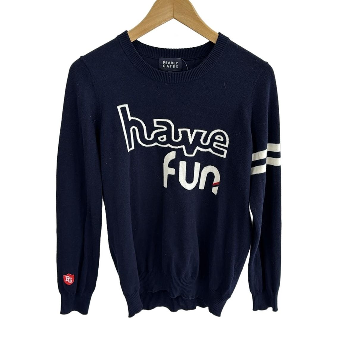 PEARLY GATES(パーリーゲイツ) 長袖セーター サイズ1 S レディース美品