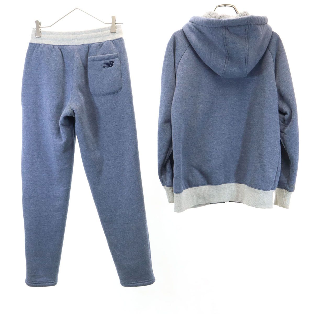 NEW BALANCE ニューバランス 長袖 スウェット ジップパーカー 上下