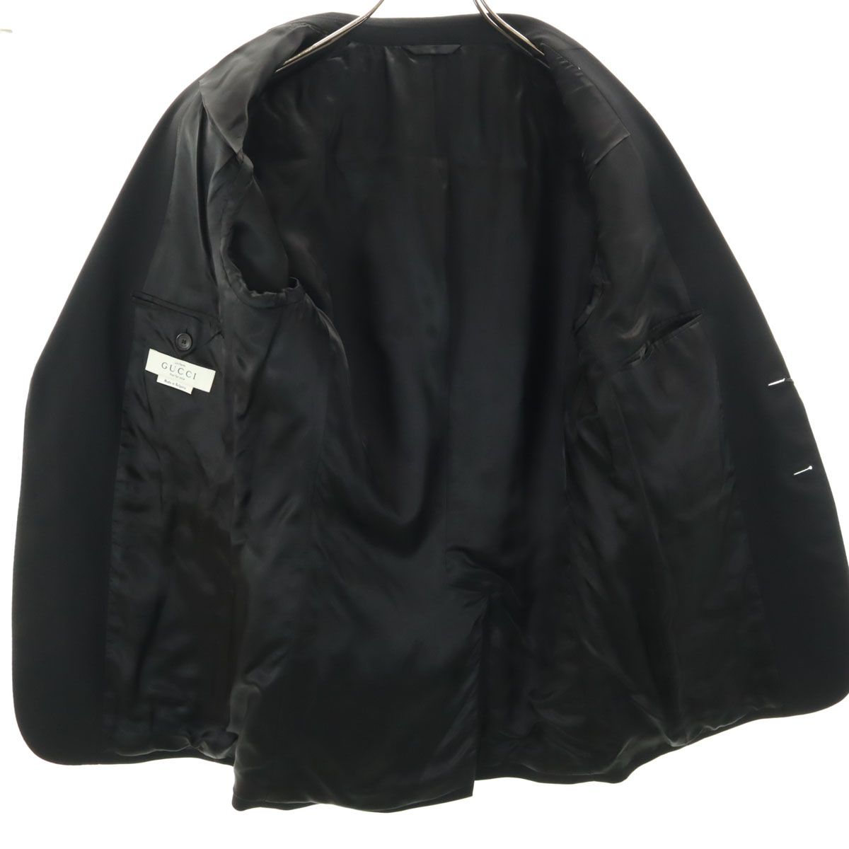 未使用 GUCCI グッチ ブルガリア製 ウール100％ スーツ 上下