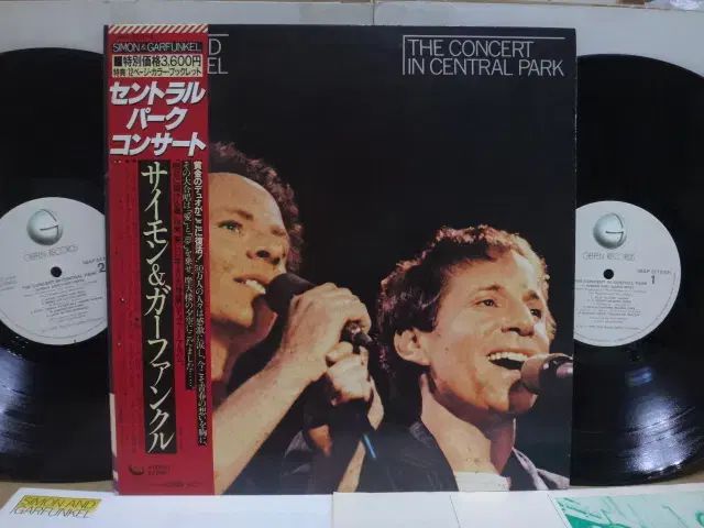 日本 LP Simon and Garfunkel 1982 年 早い 2