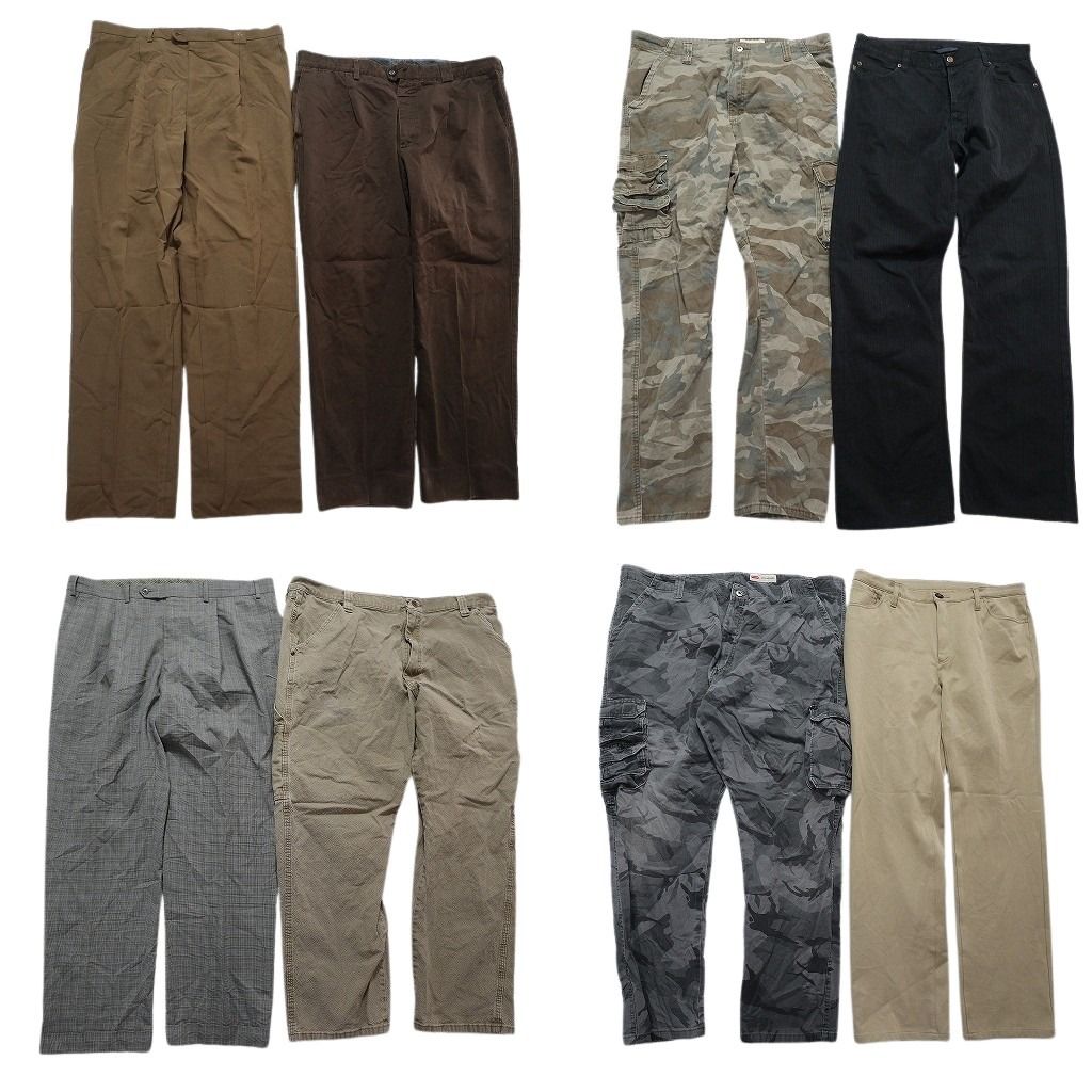 古着卸 まとめ売り ブランドMIX パンツ セット メンズ 38 |40 |42 |44 |46 |52 バーバリー ラルフローレン 古着 NC 9396