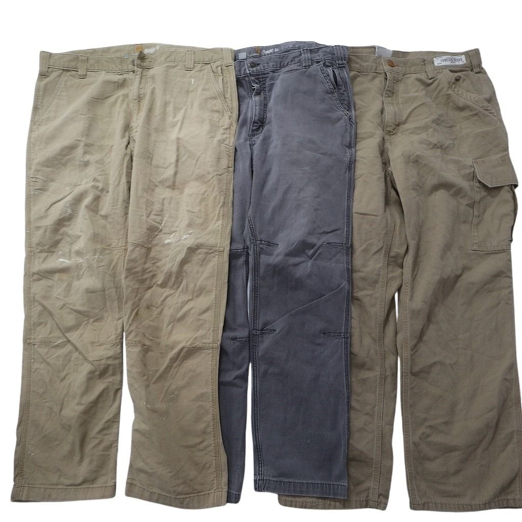 古着卸 まとめ売り カーハート Carhartt ダック パンツ セット メンズ 38 |36 |35 |34 |33 |32 カーゴ ペインティング NC 9418