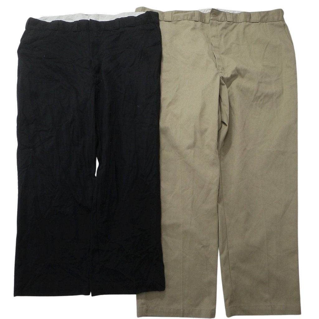 古着卸 まとめ売り ディッキーズ Dickies パンツ セット メンズ 52 |46 |44 |42 |40 ブラック ベージュ チノ 古着 NC 9411