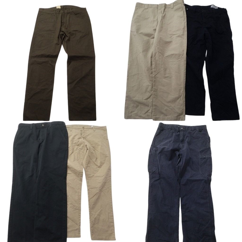 古着卸 まとめ売り カーハート Carhartt パンツ セット メンズ 40 |38 |36 カーゴ ブラック 茶色 古着 NC 9404