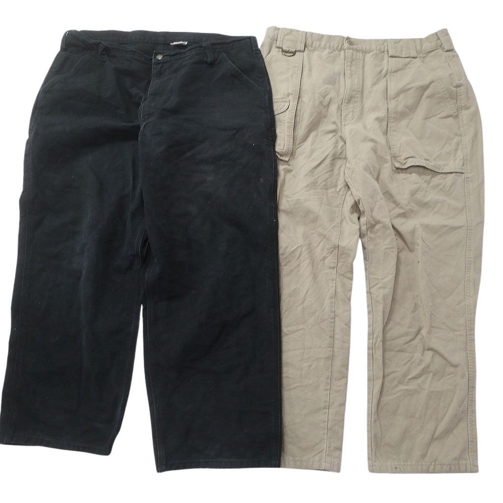 古着卸 まとめ売り ダック地 パンツ セット メンズ 44 |42 |40 |38 ワーク カーゴ ダブルニー ペインター 古着 NC 9401