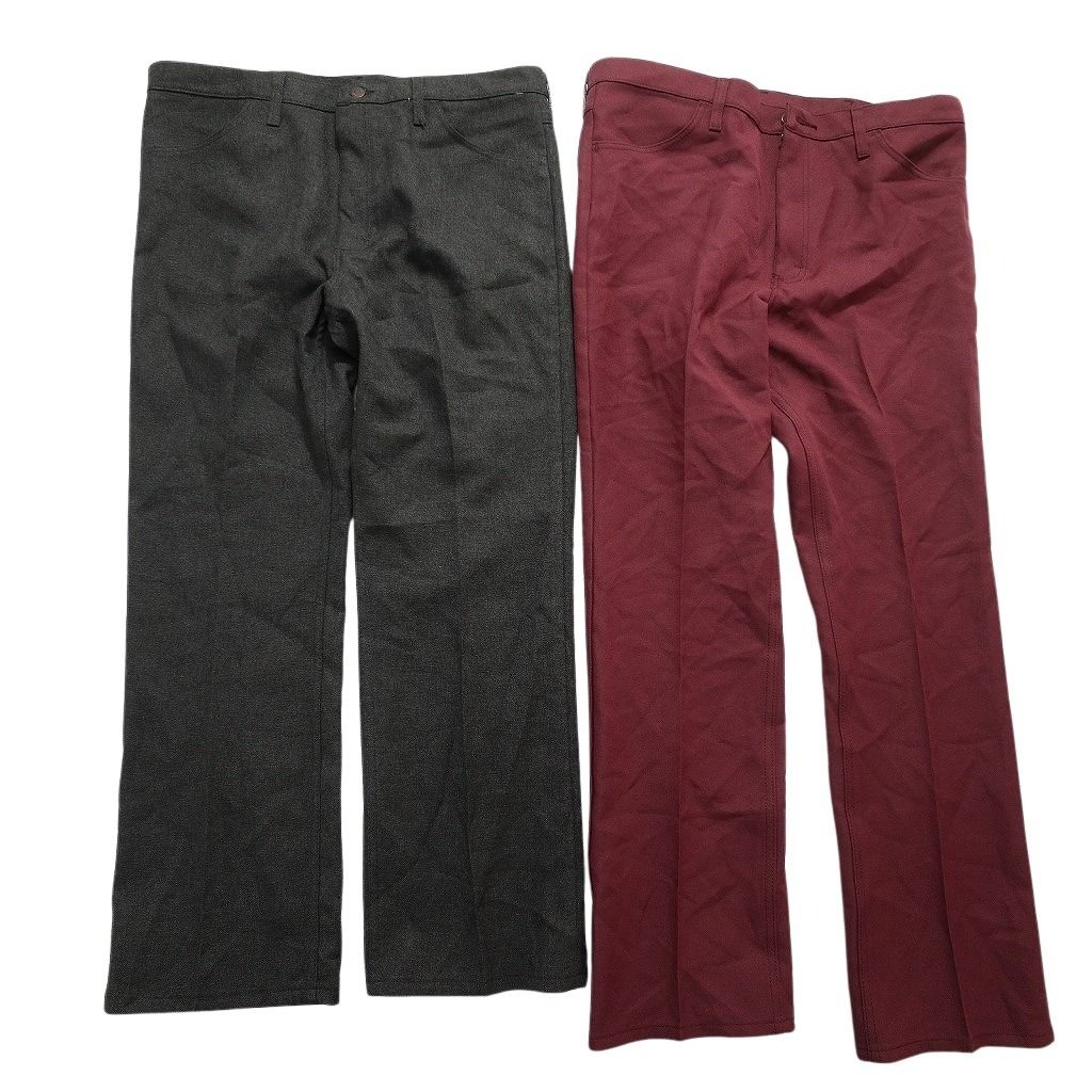 古着卸 まとめ売り Wrangler ラングラー ランチャー パンツ セット メンズ 38 スラックス 古着 NC 9385
