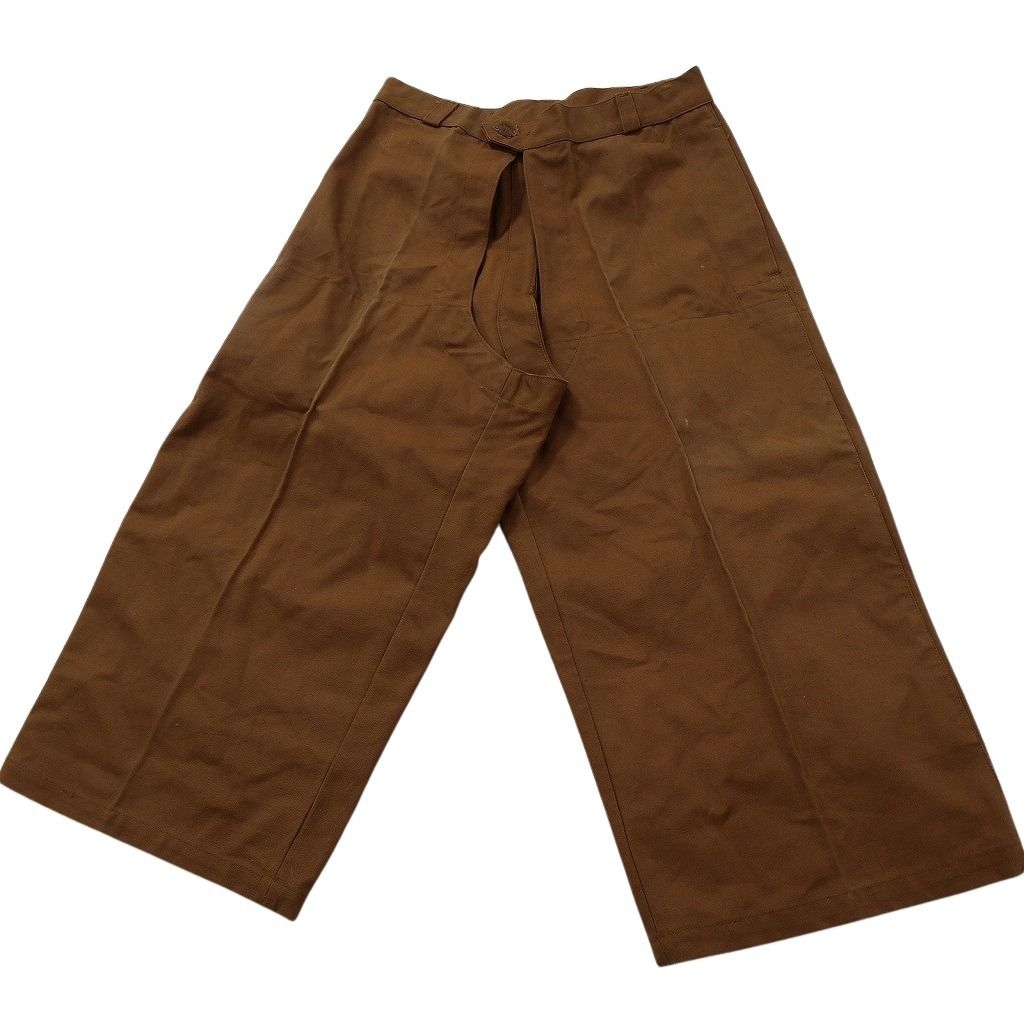 古着卸 40 s 50 ユーロハンティング オーバーパンツ セット メンズ ベージュ 古着 NC 9433