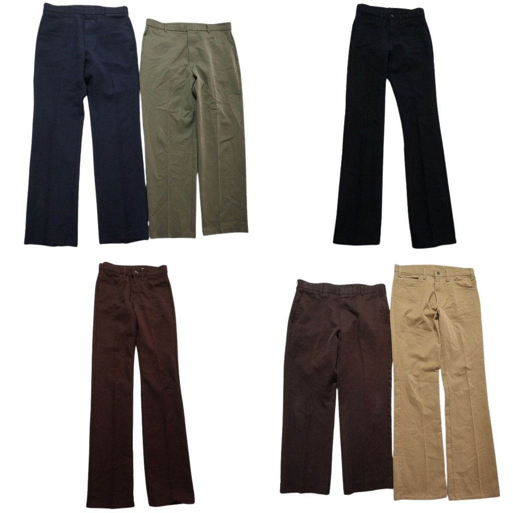 古着卸 まとめ売り リーバイス アクションスラックス スタプレ MIX パンツ セット メンズ 28 |34 |36 90’s 古着 NC 9382