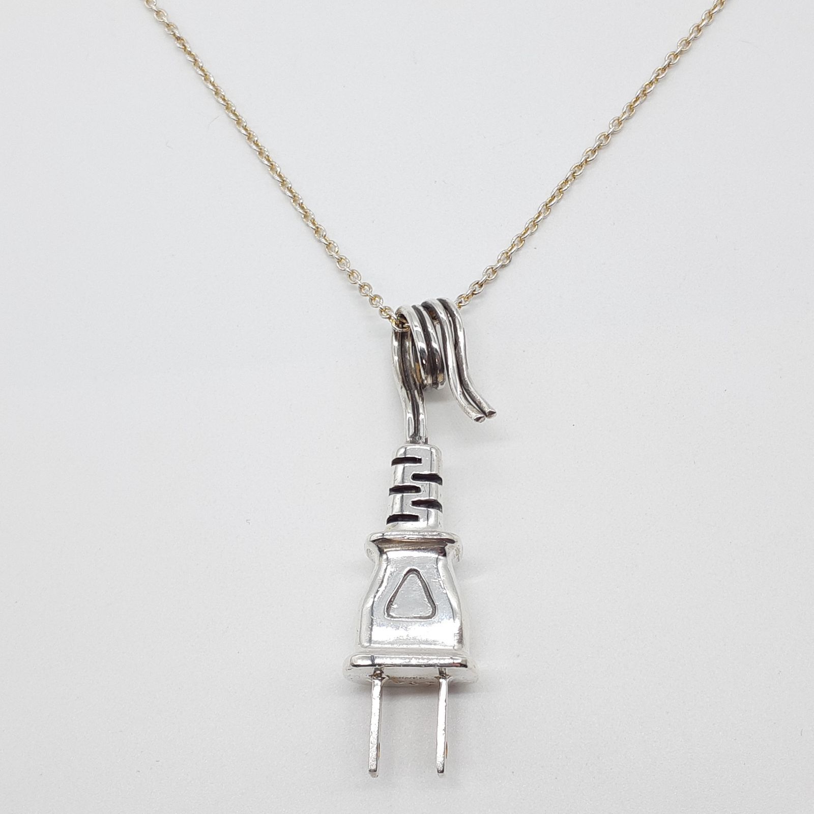 b.d.j ブルグ ドア ジュエリー ネックレス SILVER シルバー コンセント 