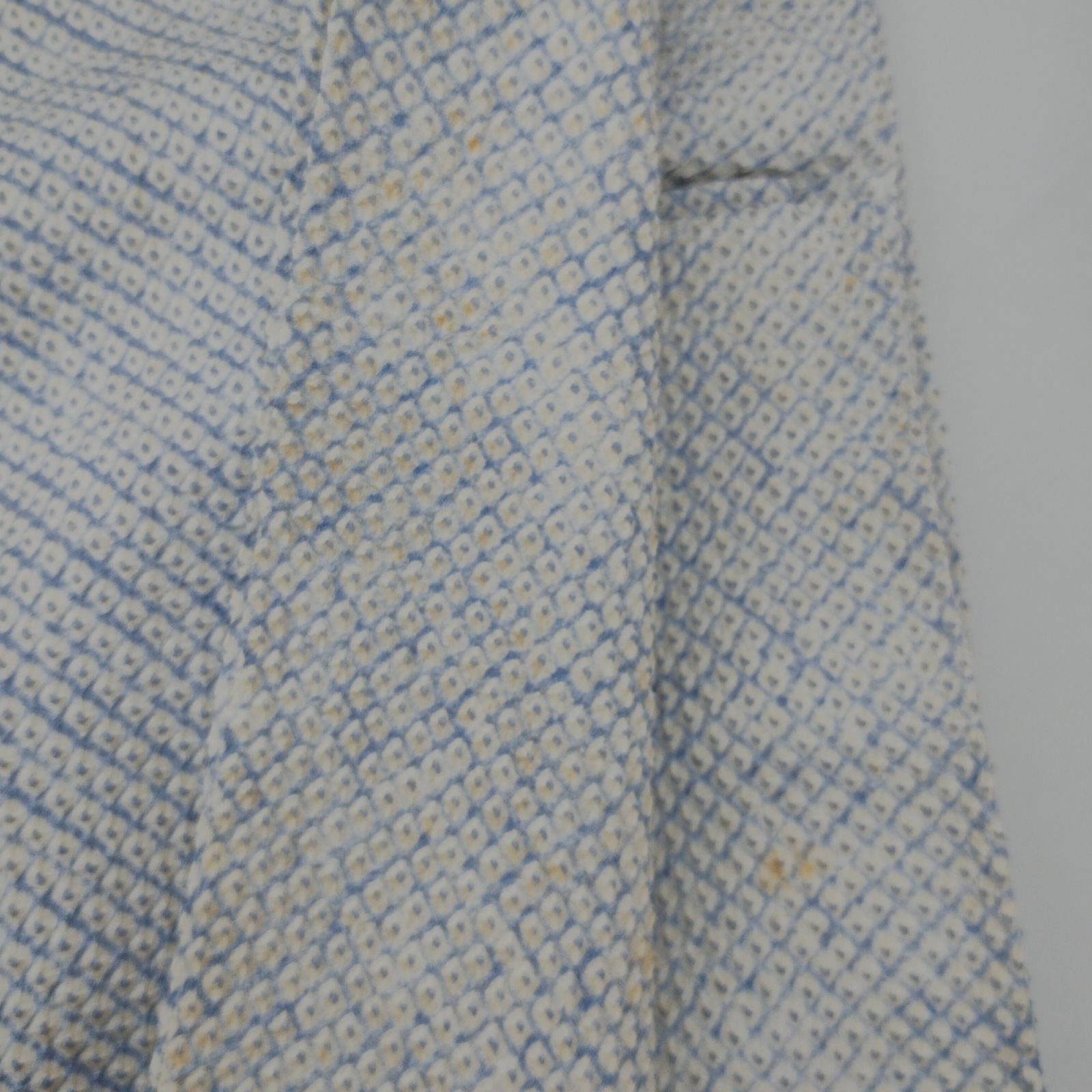 青系の絞り着物