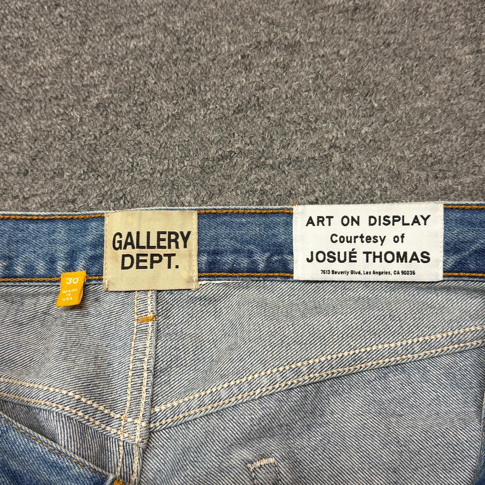 GALLERY DEPT. INDIANA FLARE PANTS インディアナフレアデニムパンツ 
