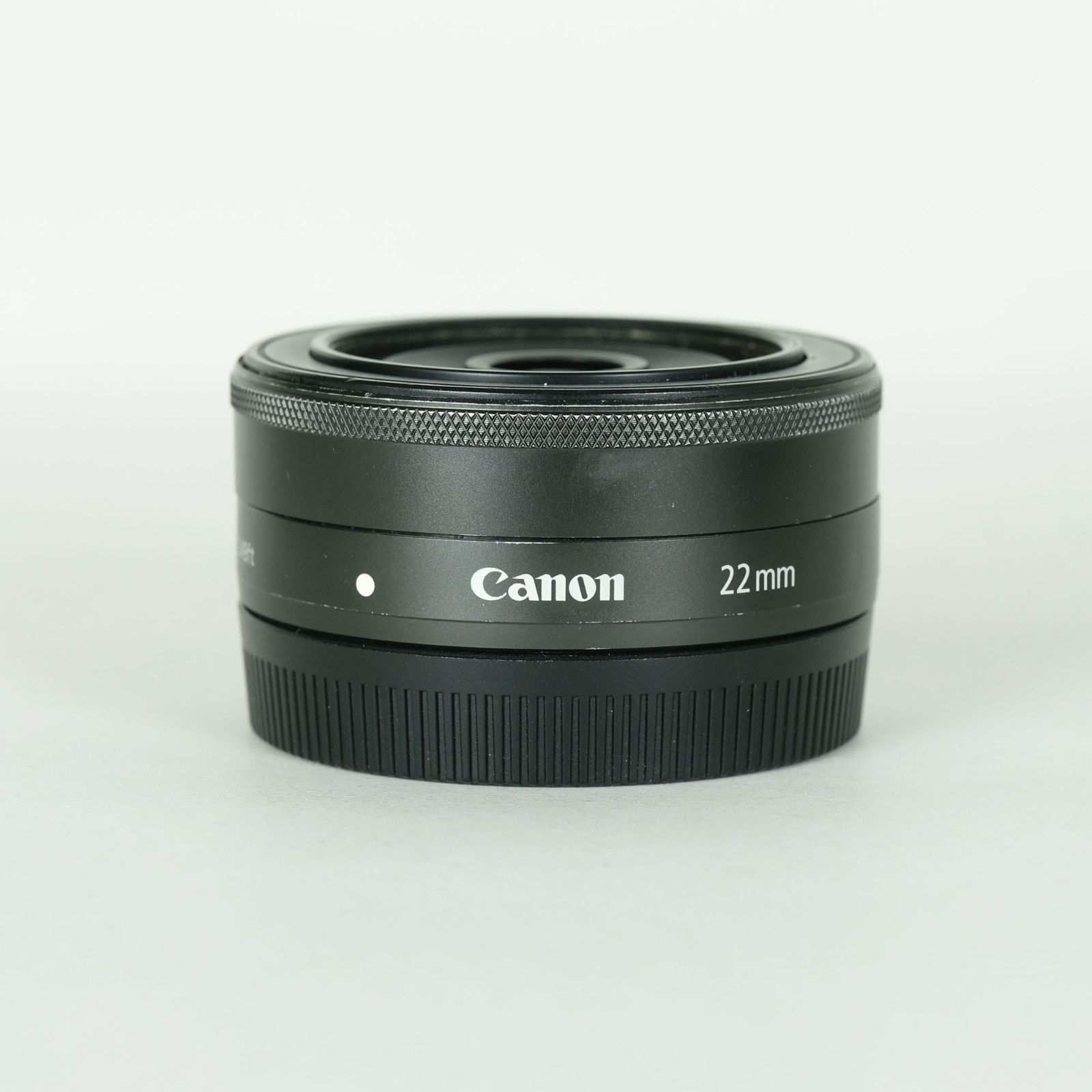 ジャンク品 | フィルター付] Canon EF-M22mm F2 STM [グラファイト