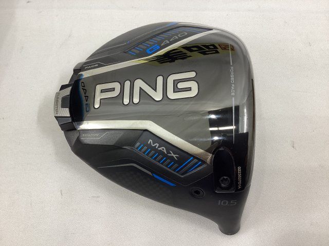 中古美品 PING G440 MAX 1W ドライバー 12.0 ヘッドのみ 中古】ピン 【美品】G440 MAX ドライバー/ヘッド単品 カバー付き//10.5