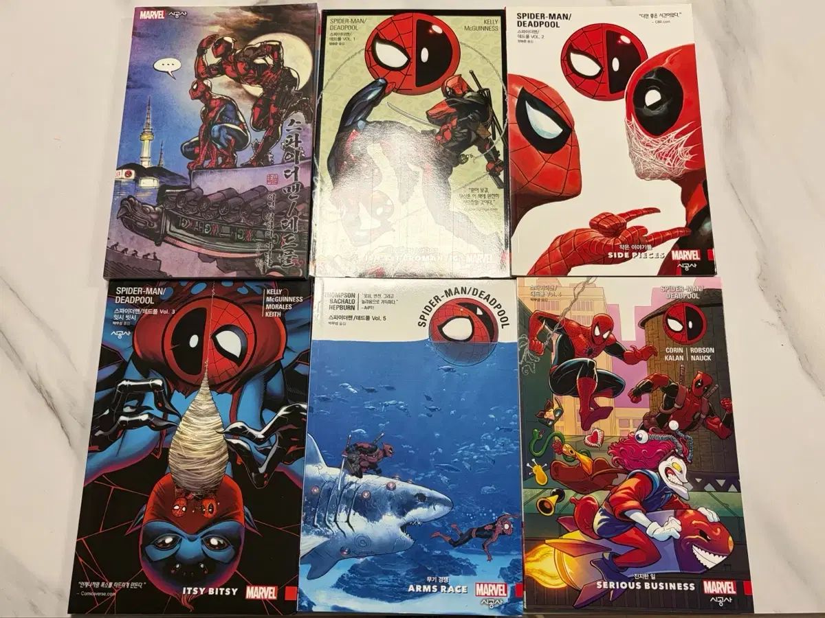 スパイダーマン デッドプール vol 0 vol 5 全6巻 - メルカリ